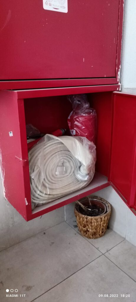 בדיקת מטפים בעסק