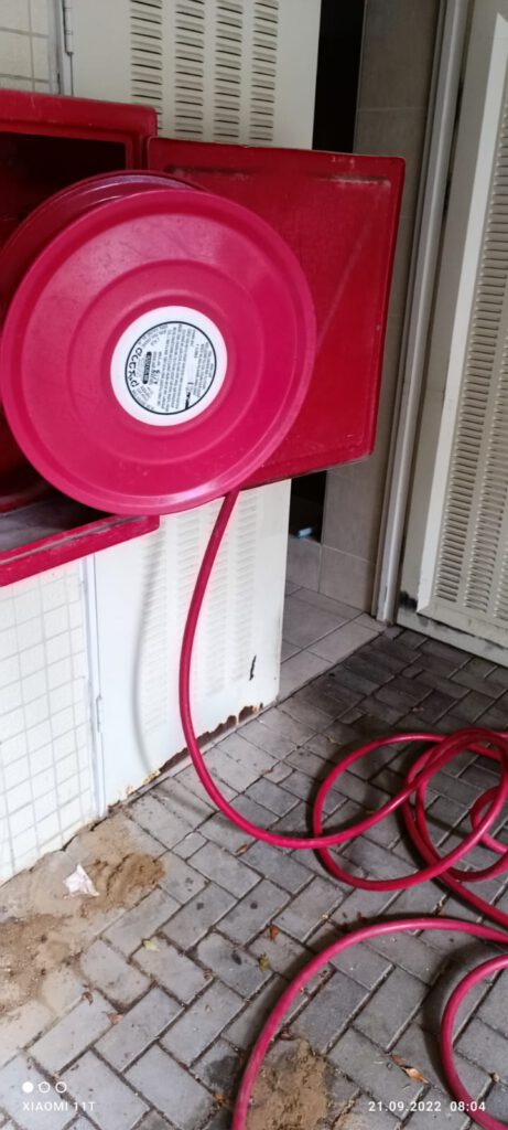 טיפול בארונות כיבוי אש