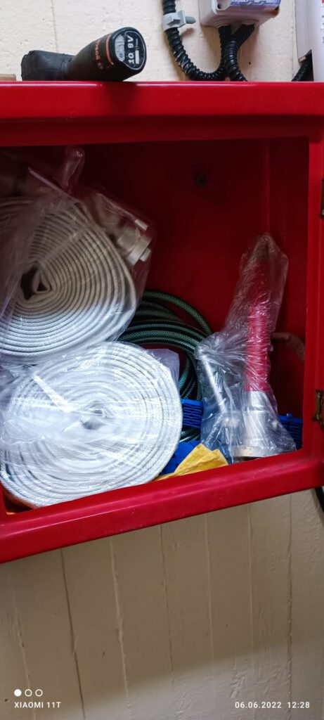 טיפול בגלגלון כיבוי אש