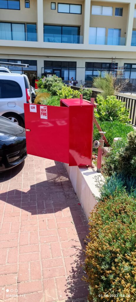 אישור גלגלון כיבוי אש