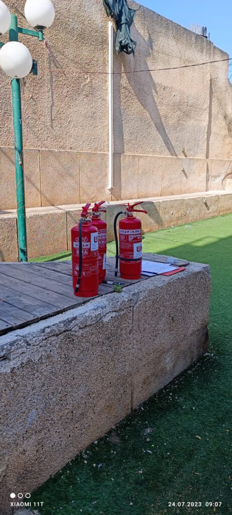 עלות בדיקת מטף כיבוי