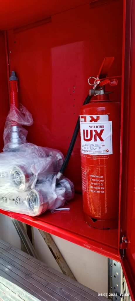 בדיקת מטפים שנתית