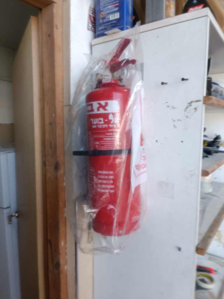 אישור תקינות מטפים עלות