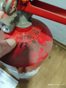 בדיקת עמדת מטפים שנתית