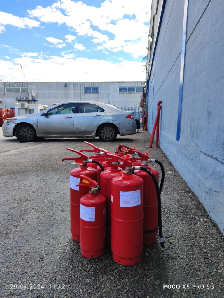 בדיקת מטפים שנתית בעסק