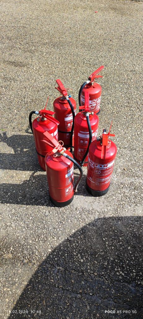 בדיקת מטפים שנתית למסעדות