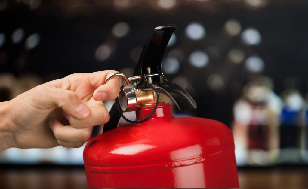 כדור מטף כיבוי אש