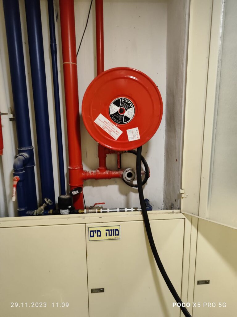 ביקורת לציוד כיבוי אש