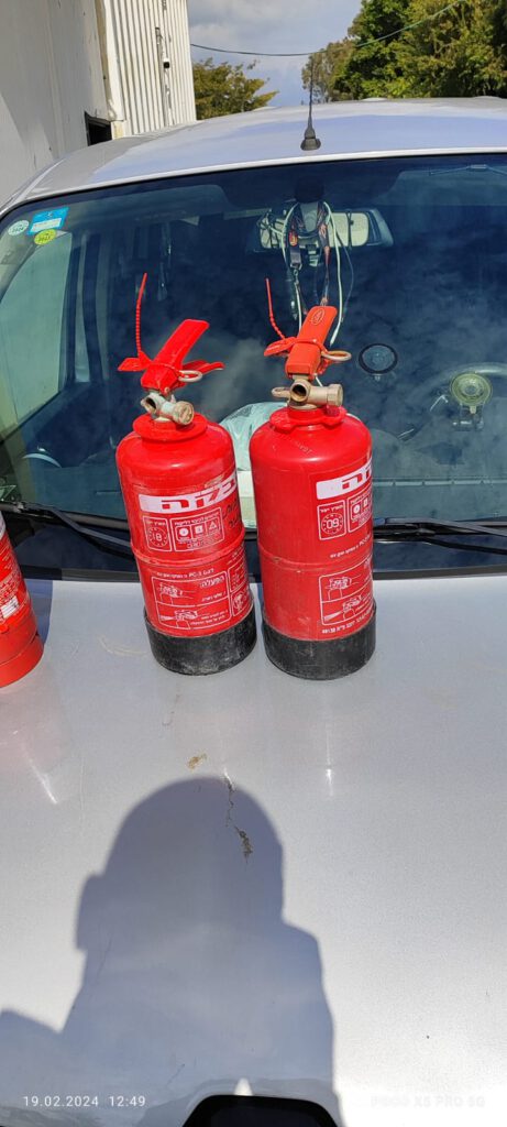 ביקורת מטפים שנתית ואישור