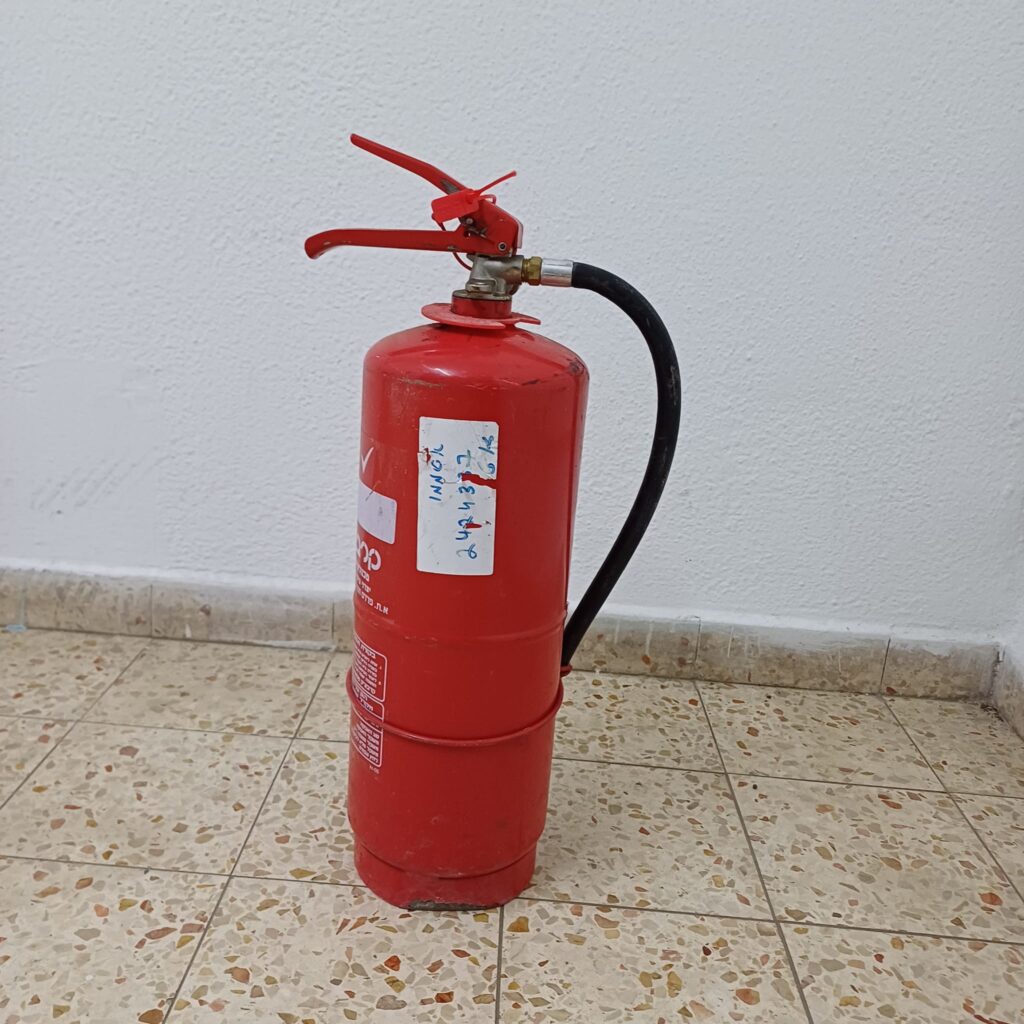 הדרך הנכונה להשתמש במטף