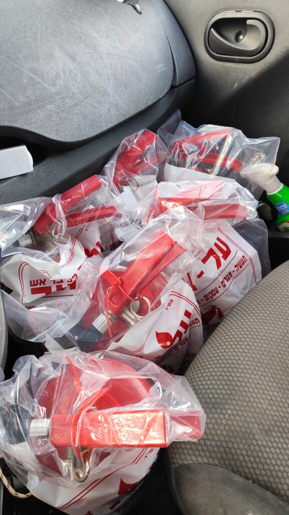 אישור כיבוי אש לטופס