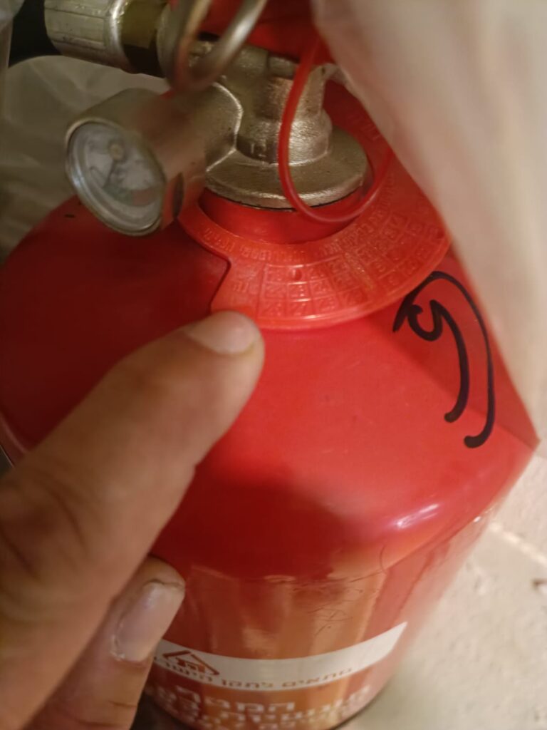 ביקורת כיבוי אש במשרד