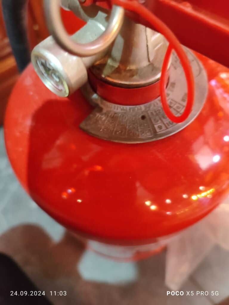 אספקת מטפים לאחר ביקורת