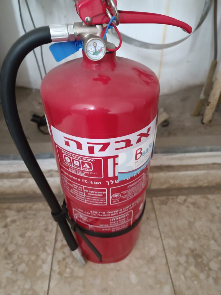 תחזוקת כיבוי אש בבניינים